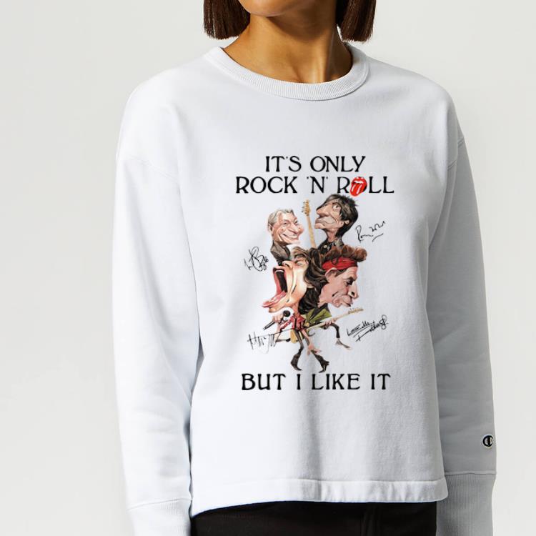 Awesome The Rolling Stones It s Only Rock N Roll But I Like It Signatures shirt 4 - Awesome The Rolling Stones It’s Only Rock N Roll But I Like It Signatures shirt