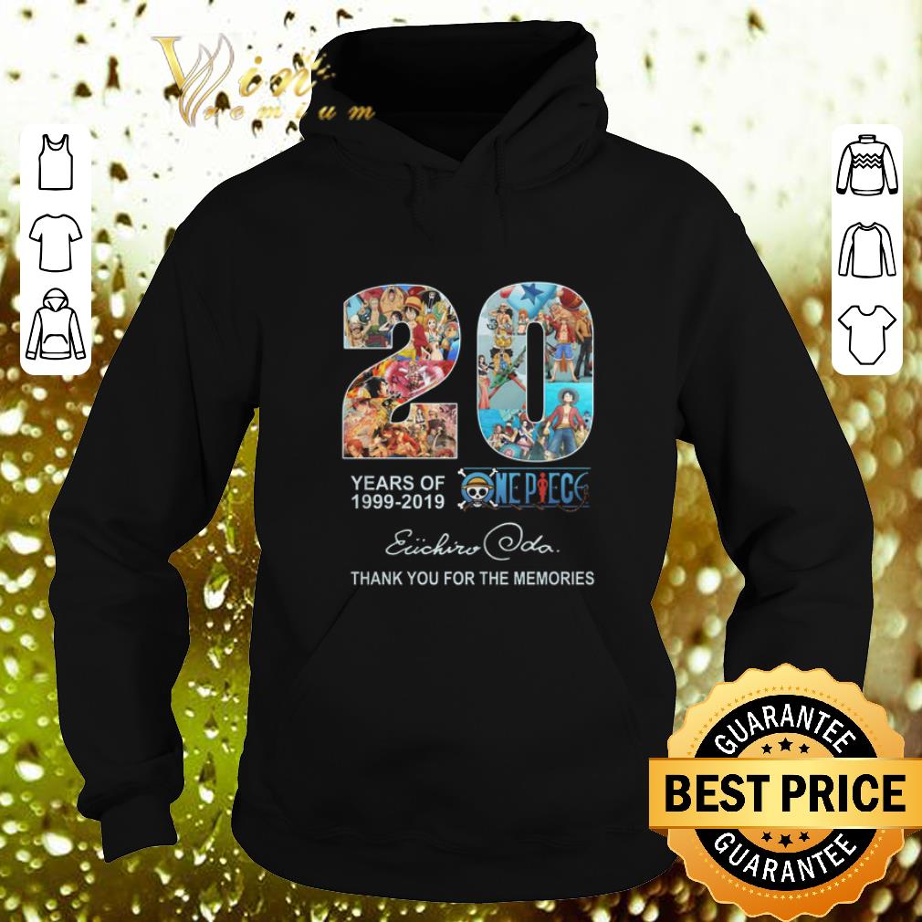 Best 20 Years of One Piece Oda Eiichiro thank you for the memories shirt 4 - Best 20 Years of One Piece Oda Eiichiro thank you for the memories shirt