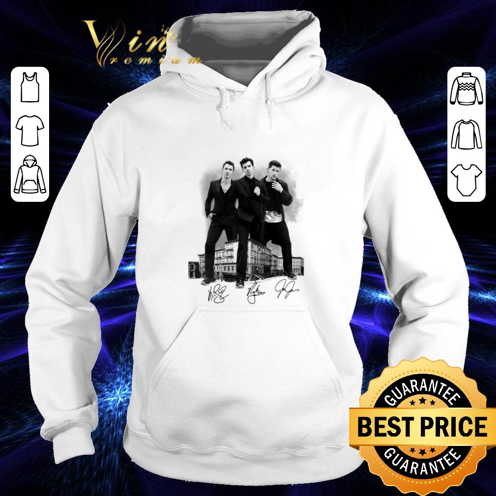 Best Jonas Brother The Billboard Cover Shoot signatures shirt 4 - Best Jonas Brother The Billboard Cover Shoot signatures shirt