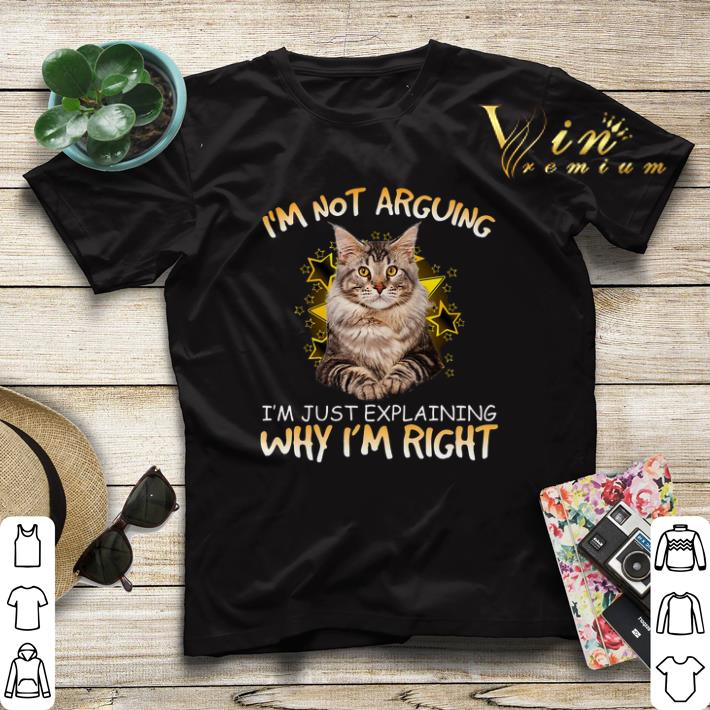 Cat i m not arguing i m just explaining why i m right shirt sweater 4 - Cat i'm not arguing i'm just explaining why i'm right shirt sweater