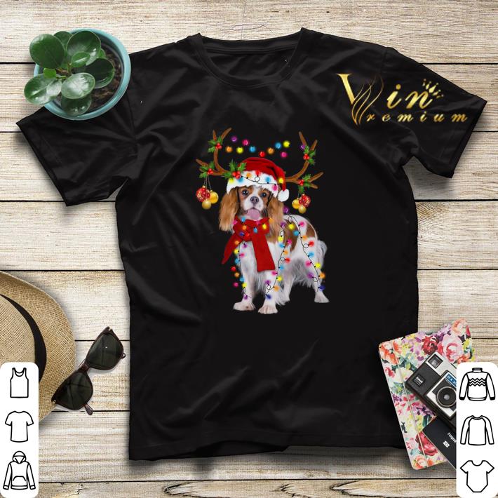 Cavalier King reindeer Christmas shirt Cavalier King reindeer Christmas shirt 4 - Cavalier King reindeer Christmas shirt