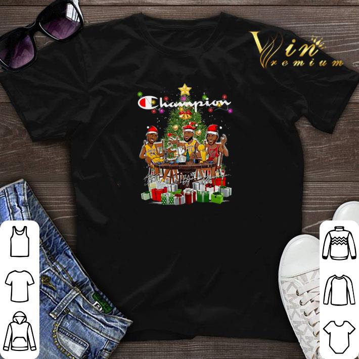Champion LeBron James Kobe Bryant Michael Jordan Christmas shirt sweater 1 - Champion LeBron James Kobe Bryant Michael Jordan Christmas shirt sweater