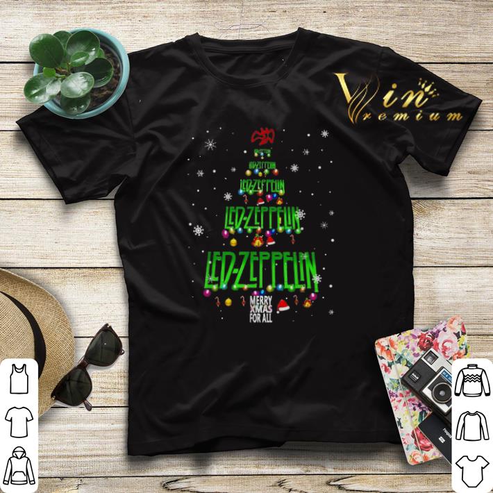 Chirstmas tree Led Zeppelin Merry Xmax For All shirt 4 - Chirstmas tree Led Zeppelin Merry Xmax For All shirt