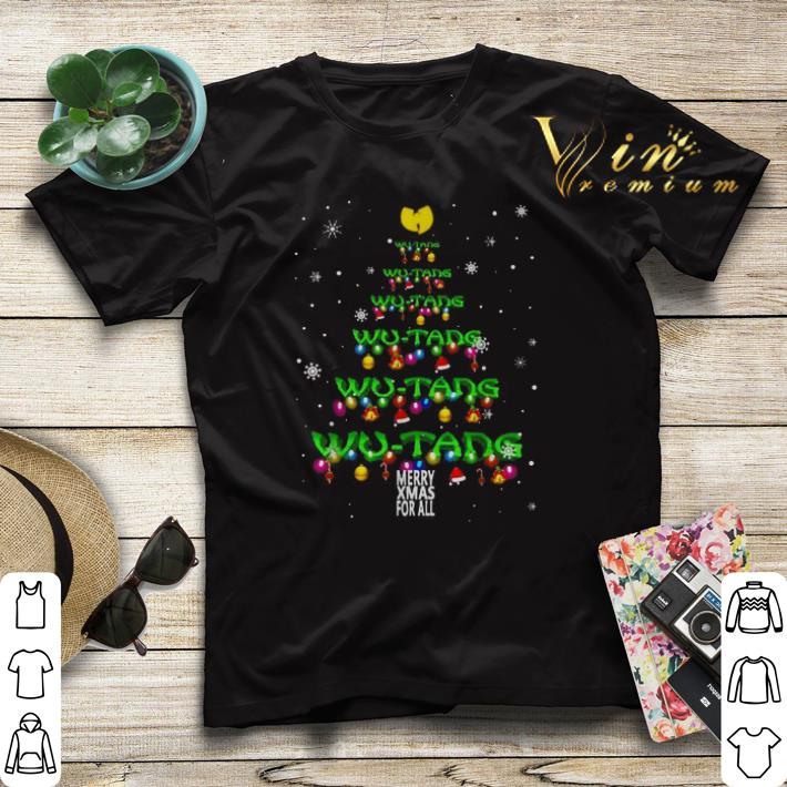 Chirstmas tree Wu Tang Clan Merry Xmax For All shirt 4 - Chirstmas tree Wu-Tang Clan Merry Xmax For All shirt