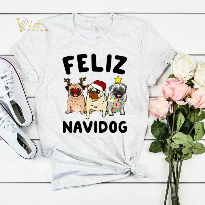 Feliz Navidog Pug Christmas shirt sweater Feliz Navidog Pug Christmas shirt sweater 4 - Feliz Navidog Pug Christmas shirt sweater