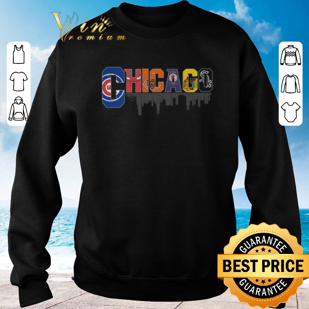 Funny Chicago Sport Teams Cubs Bulls Bears Blackhawks White Sox shirt sweater 4 - Funny Chicago Sport Teams Cubs Bulls Bears Blackhawks White Sox shirt sweater