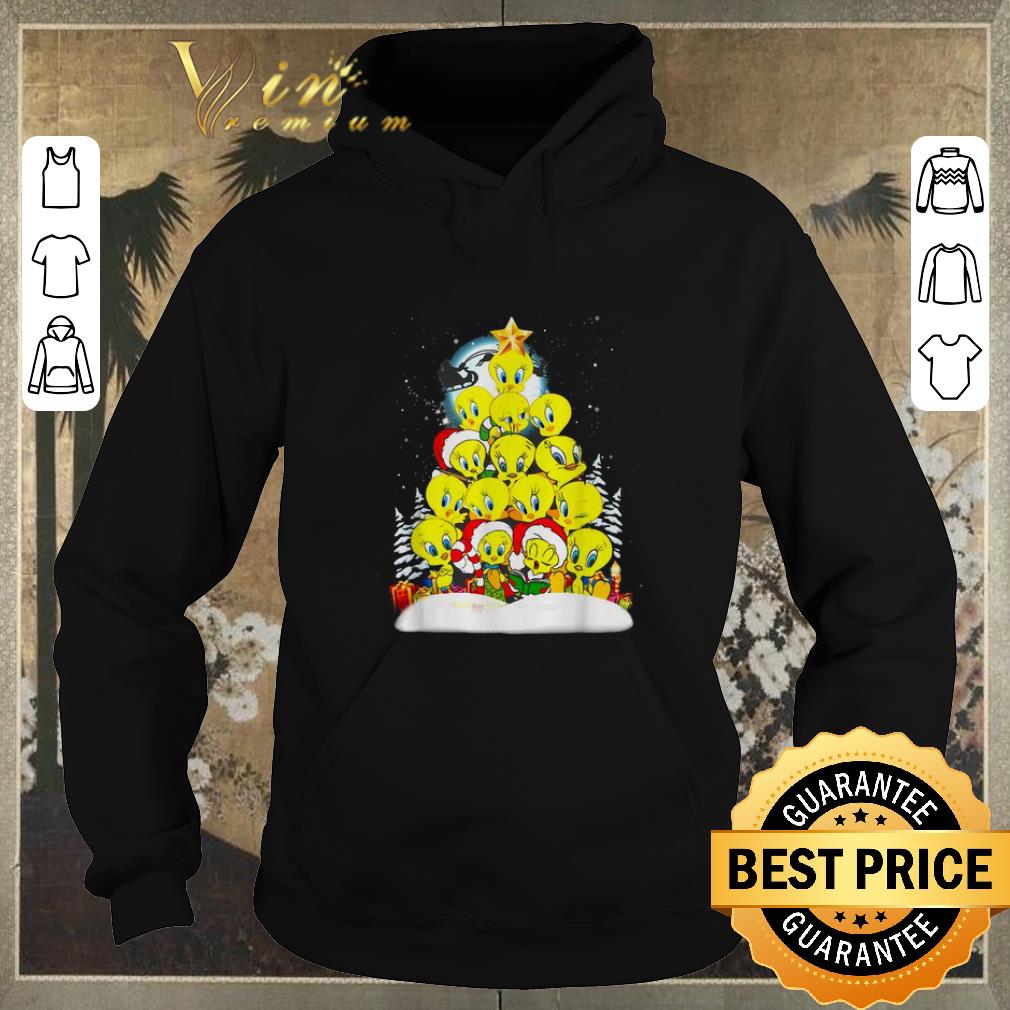 Funny Christmas tree Tweety Santa shirt 4 - Funny Christmas tree Tweety Santa shirt