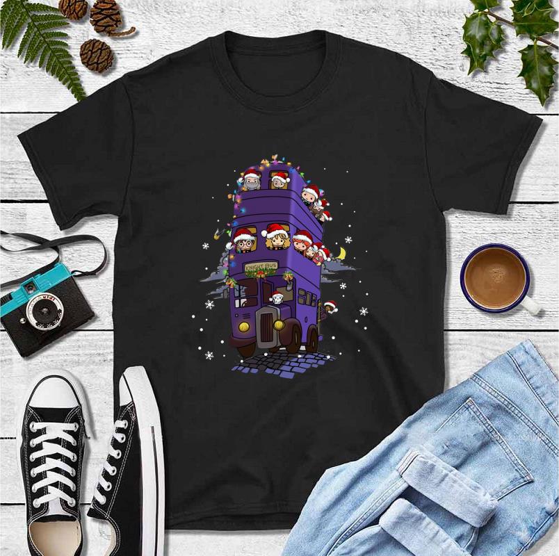 Funny Knight Bus Harry Potter Chibi Characters shirt 4 - Funny Knight Bus Harry Potter Chibi Characters shirt