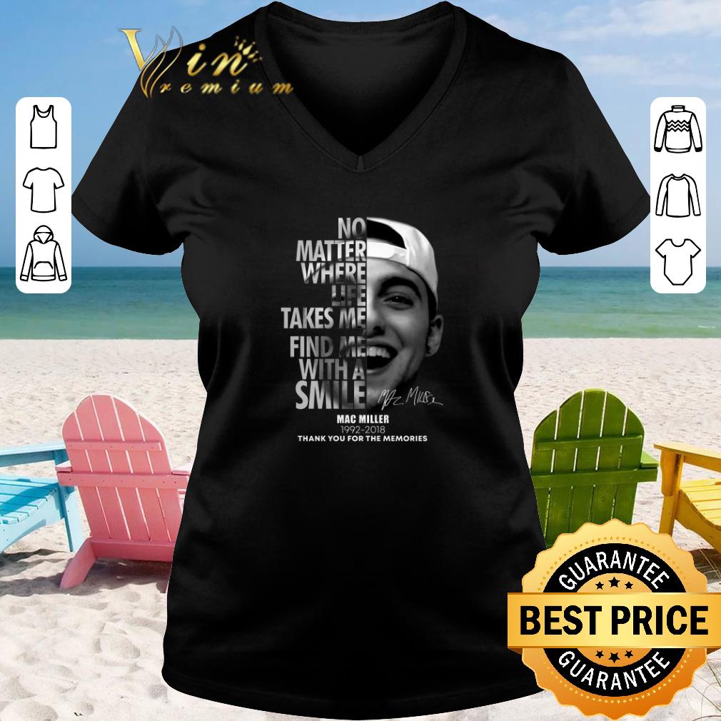 Funny Mac Miller No matter where life takes me find me with a smile shirt sweater 2019 2 - Funny Mac Miller No matter where life takes me find me with a smile shirt sweater 2019