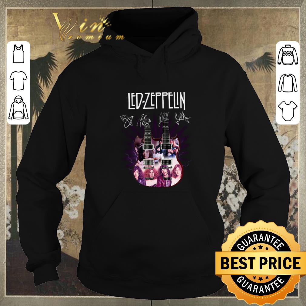 Funny Signatures Led Zeppelin two guitar shirt Funny Signatures Led Zeppelin two guitar shirt 4 - Funny Signatures Led Zeppelin two guitar shirt