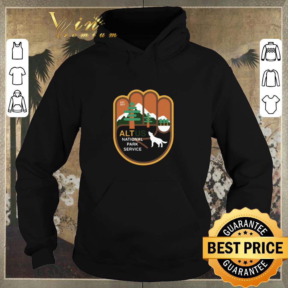 Funny Wolf Altus national park service shirt sweater 4 - Funny Wolf Altus national park service shirt sweater