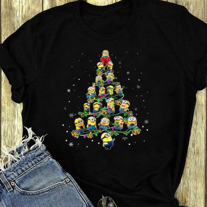 Great Despicable me Minions Christmas tree shirt 4 - Great Despicable me Minions Christmas tree shirt
