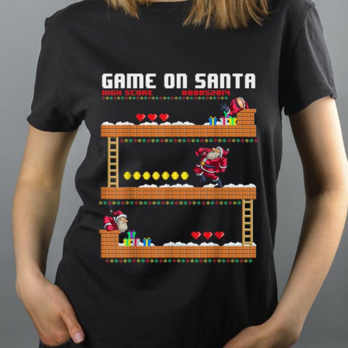 Great Game On Santa Ugly Christmas Gamer Santa Claus shirt 4 - Great Game On Santa Ugly Christmas Gamer Santa Claus shirt