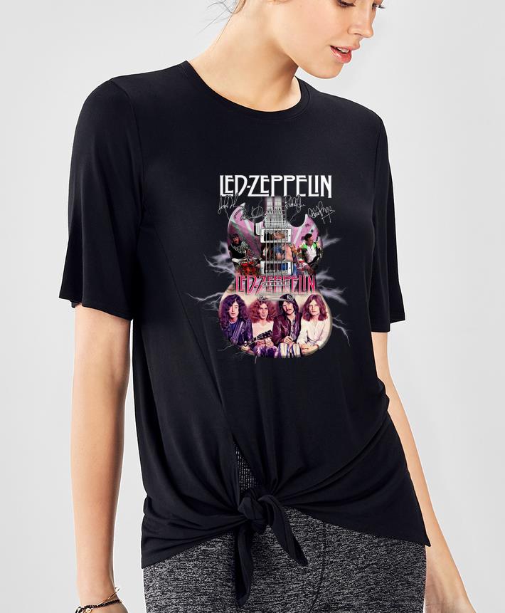 Great Led Zeppelin Guitar Signatures shirt 4 - Great Led Zeppelin Guitar Signatures shirt