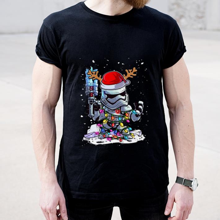 Great Santa Storm Stopper Reindeer christmas light shirt 4 - Great Santa Storm Stopper Reindeer christmas light shirt
