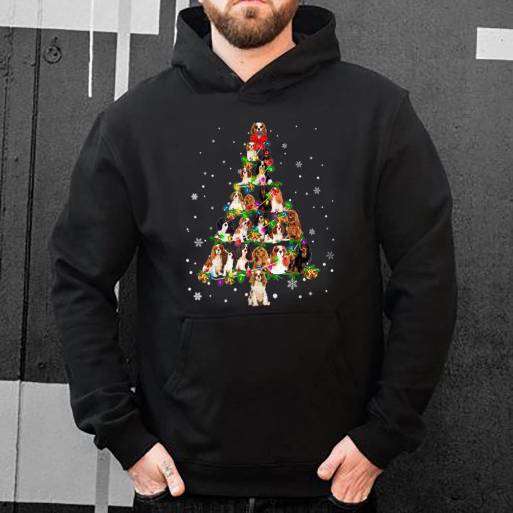 Hot Cavalier King Charles Spaniel Christmas Tree sweater 4 - Hot Cavalier King Charles Spaniel - Christmas Tree sweater