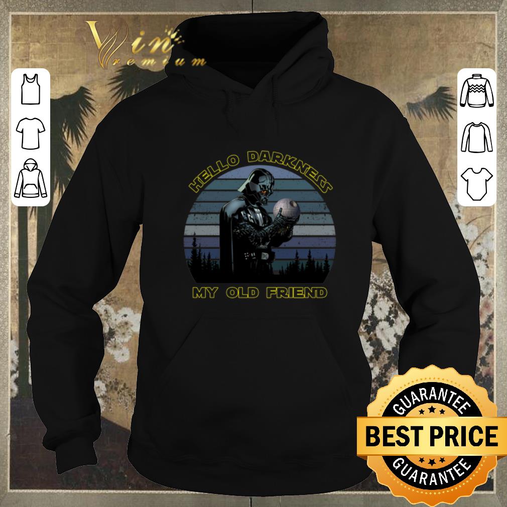 Hot Darth Vader hold Death Star hello darkness my old friend shirt sweater 4 - Hot Darth Vader hold Death Star hello darkness my old friend shirt sweater