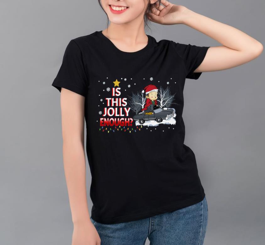 Hot Dean Winchester Santa Is This Jolly Enough Christmas shirt 4 - Hot Dean Winchester Santa Is This Jolly Enough Christmas shirt