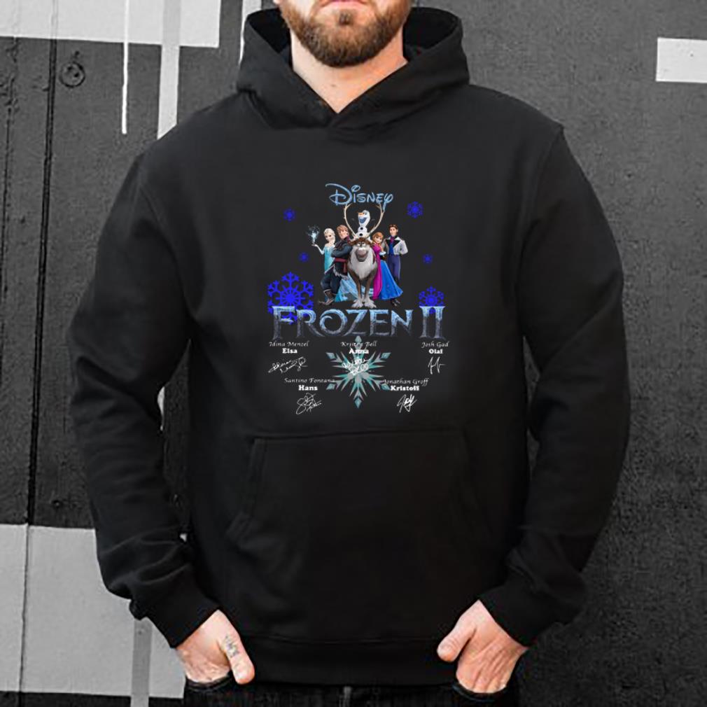 Hot Disney Frozen Ii Character Signatures shirt 4 - Hot Disney Frozen Ii Character Signatures shirt