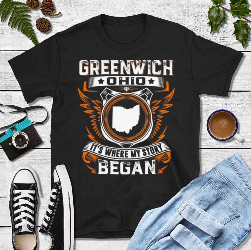 Hot Greenwich Ohio It s Where My Story Began shirt 4 - Hot Greenwich Ohio It's Where My Story Began shirt