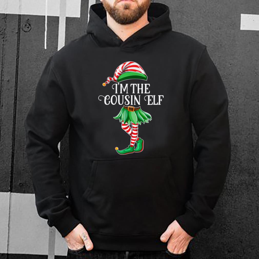 Hot I m the Cousin Elf Matching Family Pajamas Christmas Gift sweater 4 - Hot I'm the Cousin Elf Matching Family Pajamas Christmas Gift sweater