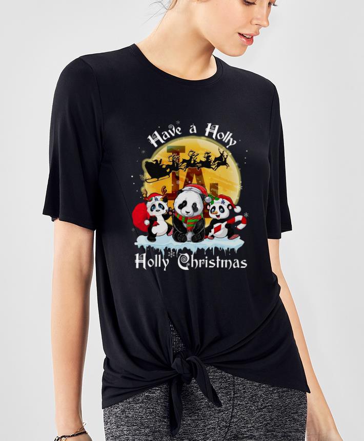 Hot Panda have a holly jolly christmas shirt 4 - Hot Panda have a holly jolly christmas shirt