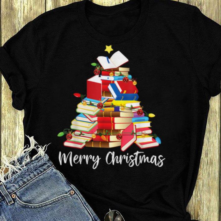 Hot Reading Books Tree Librarian Nerd Christmas Gifts shirt 4 - Hot Reading Books Tree Librarian Nerd Christmas Gifts shirt