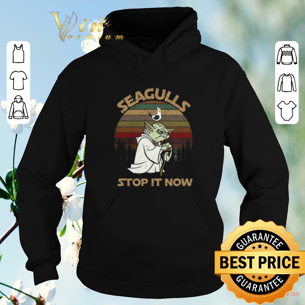 Hot Vintage Yoda Seagulls stop it now shirt Hot Vintage Yoda Seagulls stop it now shirt 4 - Hot Vintage Yoda Seagulls stop it now shirt