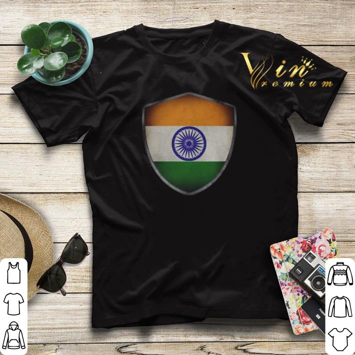 India Flag and Starry Nights Shield shirt sweater 4 - India Flag and Starry Nights Shield shirt sweater