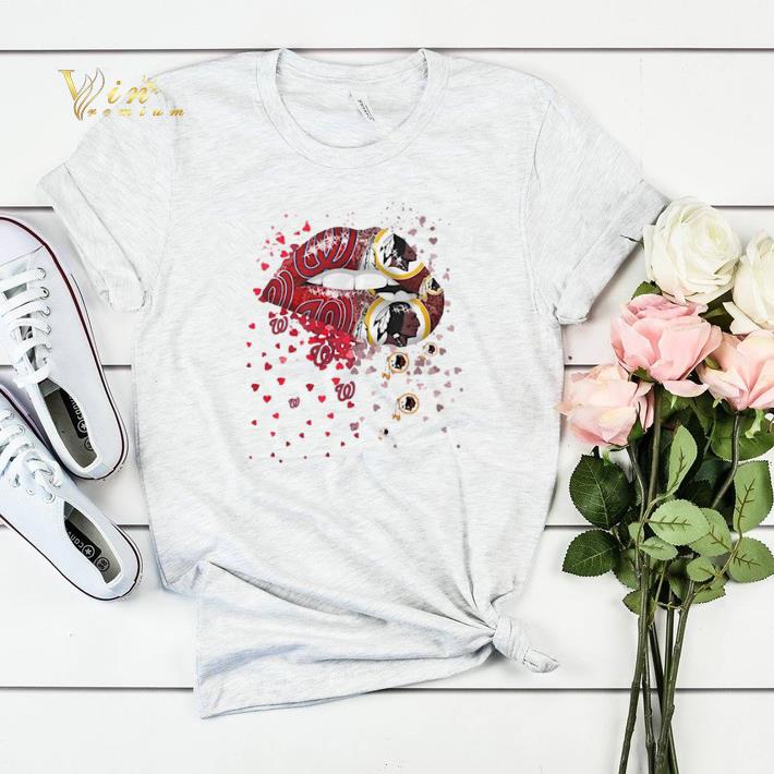 Lips Washington Nationals Washington Redskins shirt sweater Lips Washington Nationals Washington Redskins shirt sweater 4 - Lips Washington Nationals Washington Redskins shirt sweater