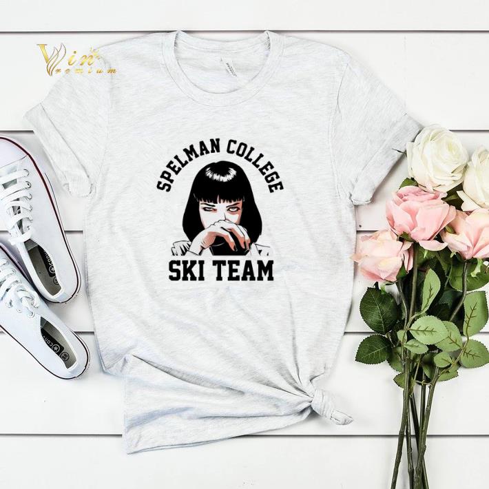 Mia Wallace Spelman College Ski Team shirt sweater Mia Wallace Spelman College Ski Team shirt sweater 4 - Mia Wallace Spelman College Ski Team shirt sweater