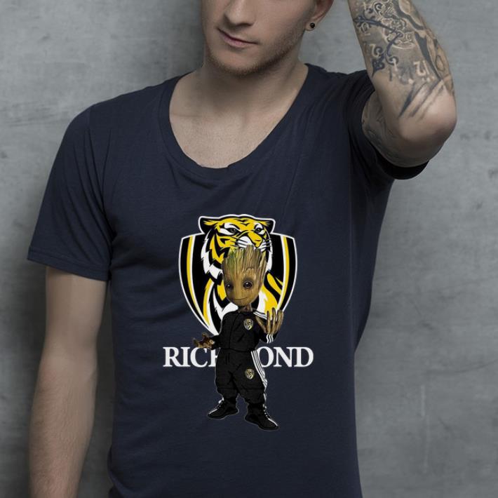 Nice Baby Groot Richmond Tiger shirt 4 - Nice Baby Groot Richmond Tiger shirt