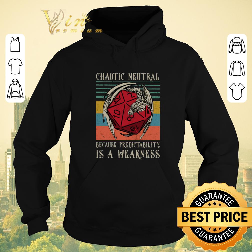 Nice Chaotic Neutral because predictability is a weakness vintage shirt sweater 4 - Nice Chaotic Neutral because predictability is a weakness vintage shirt sweater