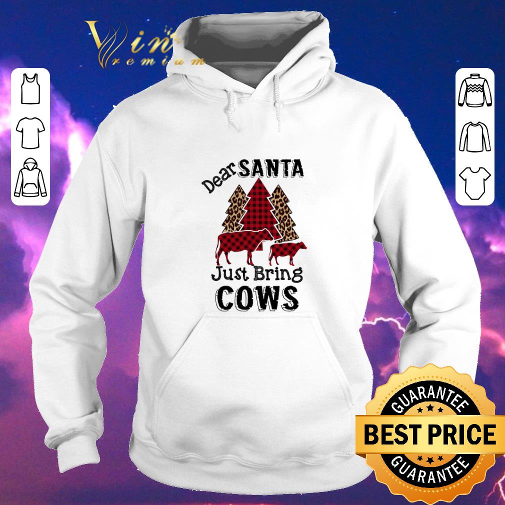 Nice Christmas Dear santa just bring cows leopard shirt Nice Christmas Dear santa just bring cows leopard shirt 4 - Nice Christmas Dear santa just bring cows leopard shirt