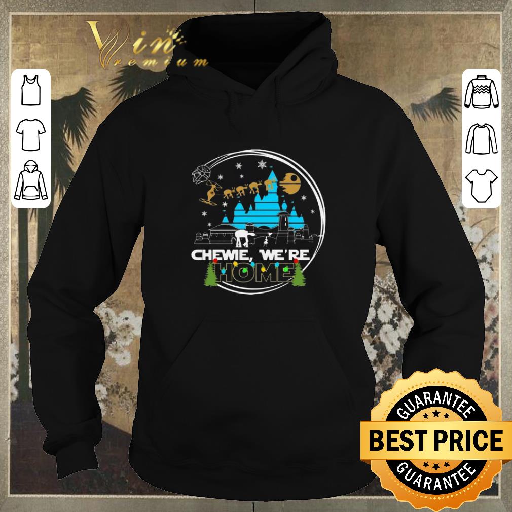 Nice Christmas Star Wars Chewie we re home shirt 4 - Nice Christmas Star Wars Chewie we're home shirt