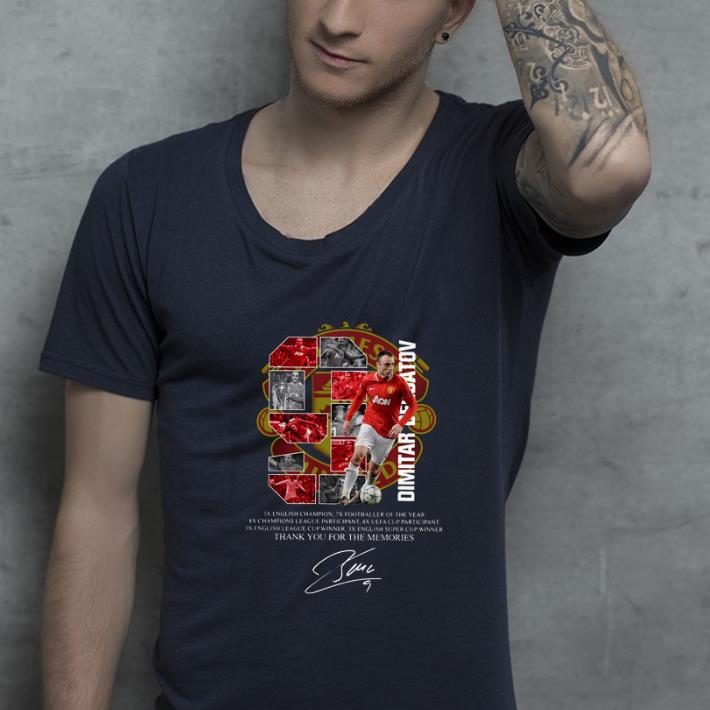Nice Dimitar Berbatov thank you for the memories signature shirt 4 - Nice Dimitar Berbatov thank you for the memories signature shirt
