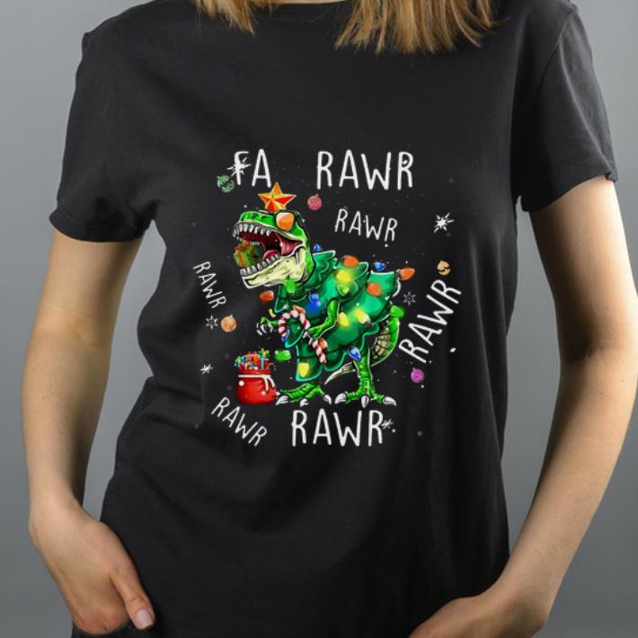 Nice Fa Pawr Christmas Dinosaur T Rex shirt 4 - Nice Fa Pawr Christmas Dinosaur T Rex shirt