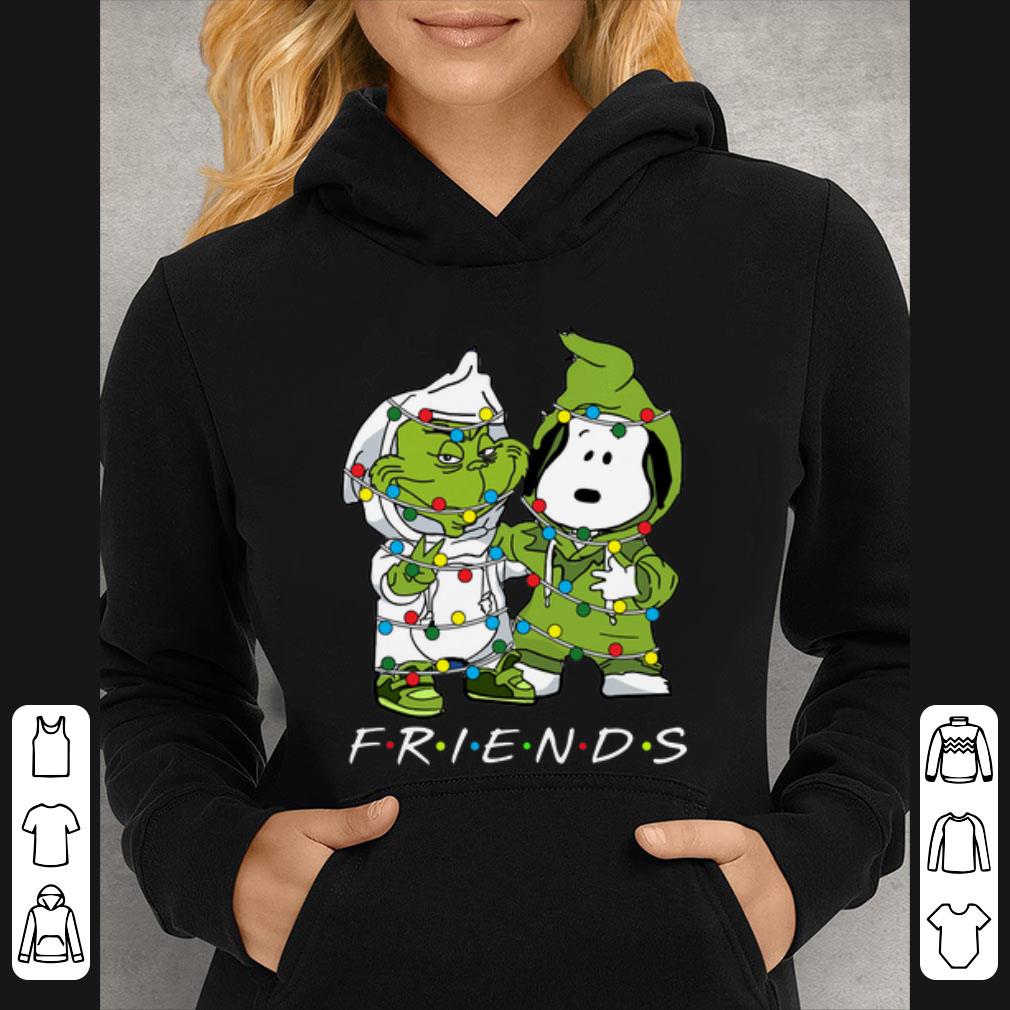 Nice Friends Grinch And Snoopy Christmas Light shirt 4 - Nice Friends Grinch And Snoopy Christmas Light shirt