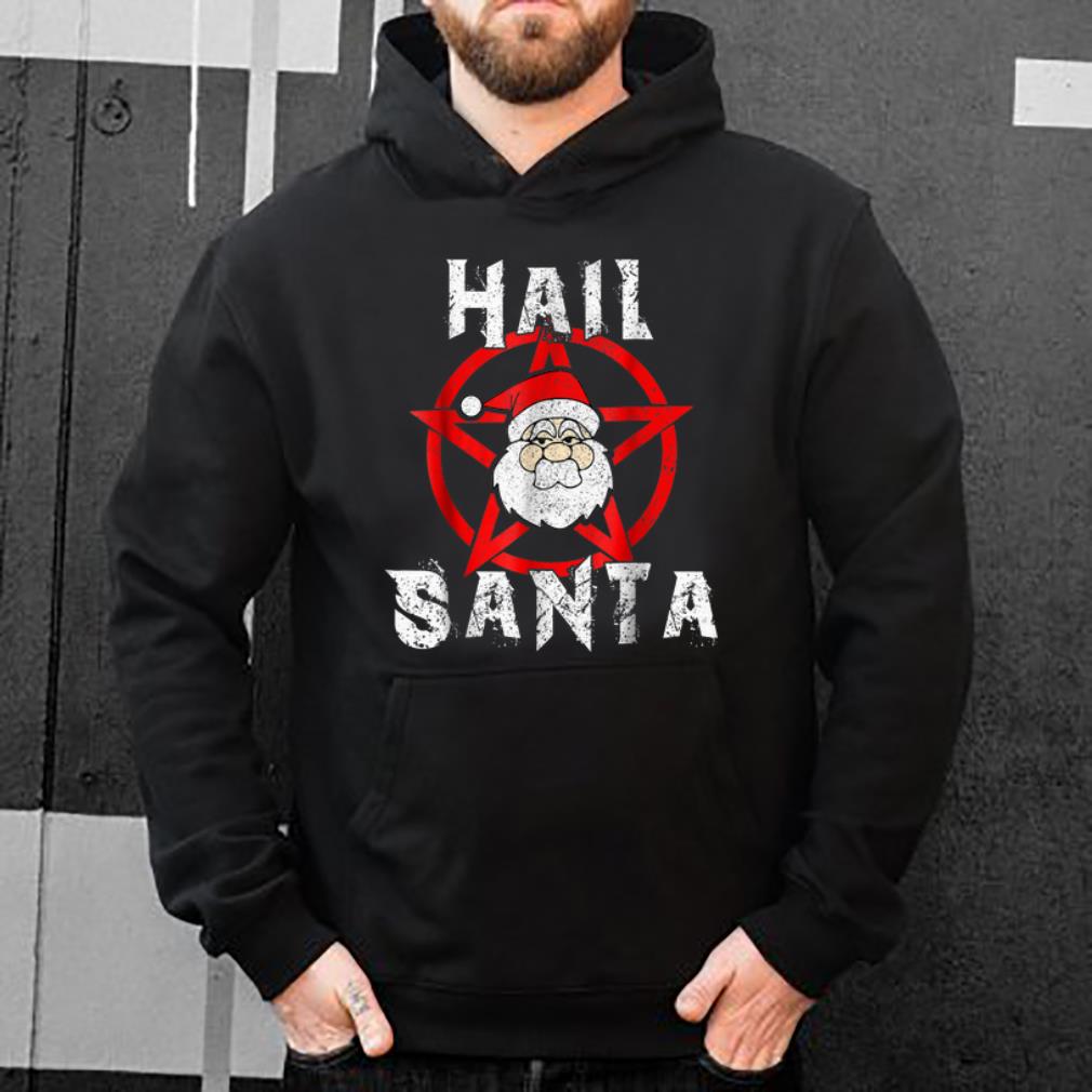 Nice Hail Santa Funny Satanic Christmas Tee Gift shirt 4 - Nice Hail Santa - Funny Satanic Christmas Tee Gift shirt