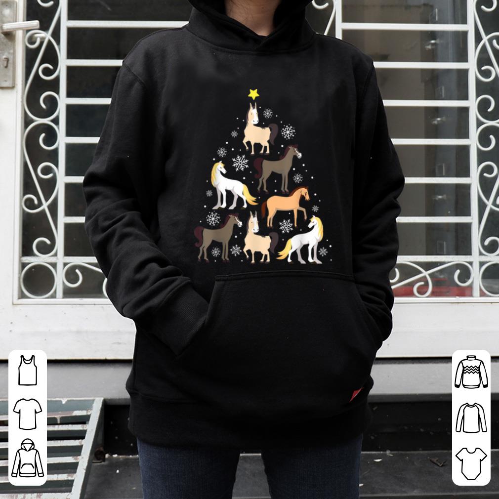 Nice Horse Christmas Tree Cute Equestrian Gift shirt 4 - Nice Horse Christmas Tree Cute Equestrian Gift shirt