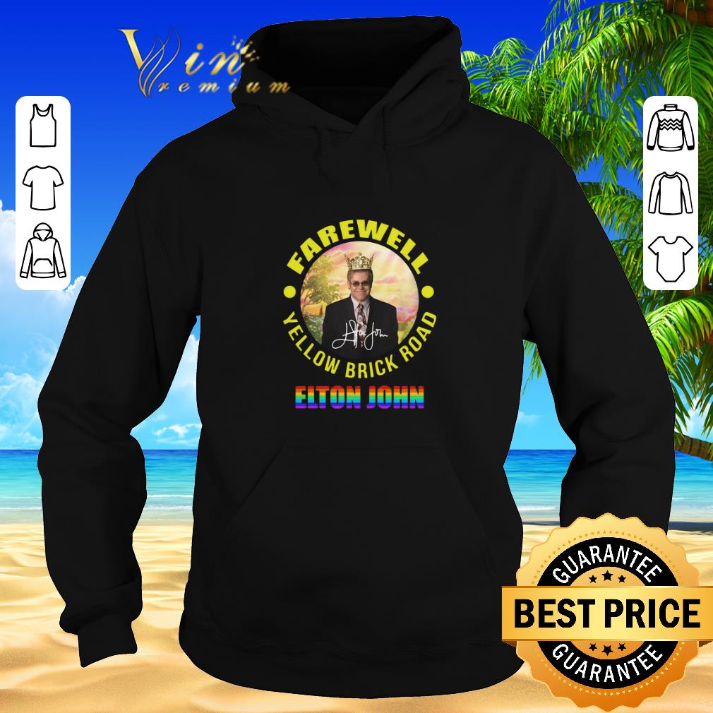 Nice LGBT Elton John Farewell Yellow Brick Road signature shirt sweater 2019 4 - Nice LGBT Elton John Farewell Yellow Brick Road signature shirt sweater 2019
