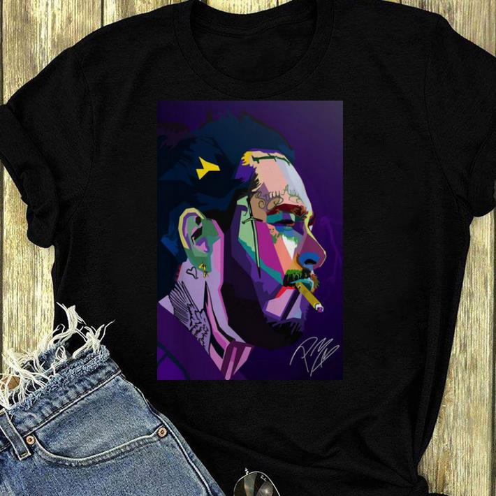 Nice Post Malone Art Signature shirt 4 - Nice Post Malone Art Signature shirt