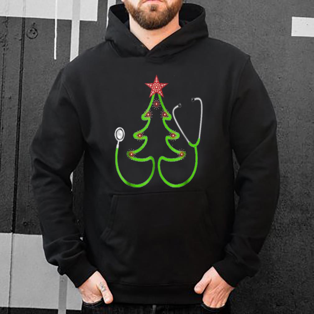 Nice Stethoscope Christmas Tree Merry Christmas Nurse Gift shirt 4 - Nice Stethoscope Christmas Tree Merry Christmas Nurse Gift shirt