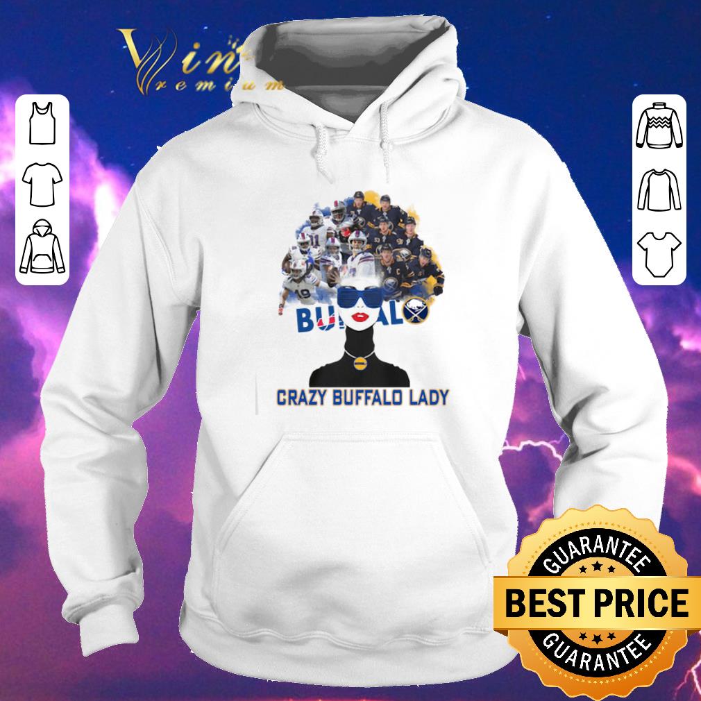 Official Buffalo Bills Crazy Buffalo Lady shirt sweater 4 - Official Buffalo Bills Crazy Buffalo Lady shirt sweater