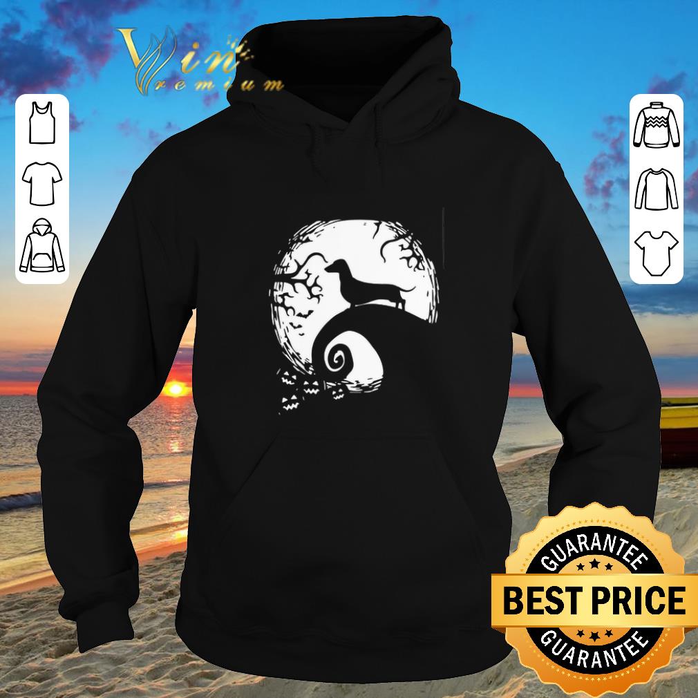 Official Dachshund dog and moon Halloween shirt 4 - Official Dachshund dog and moon Halloween shirt