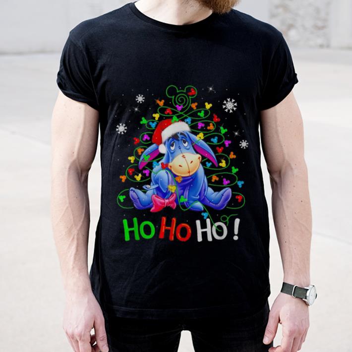 Official Eeyore Winnie The Pooh Eeyore Ho Ho Ho Christmas shirt 4 - Official Eeyore Winnie The Pooh Eeyore Ho Ho Ho Christmas shirt