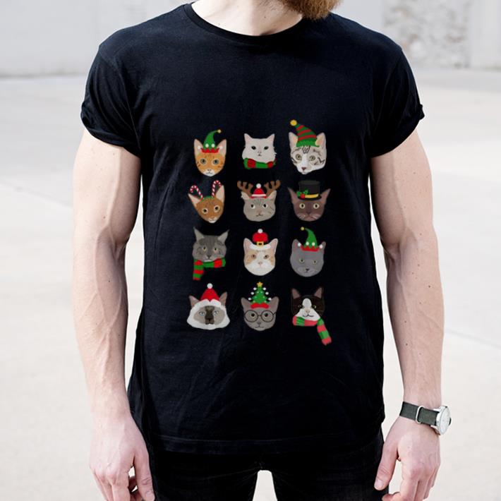 Official Festive Cats Christmas Cat Lovers shirt 4 - Official Festive Cats Christmas Cat Lovers shirt