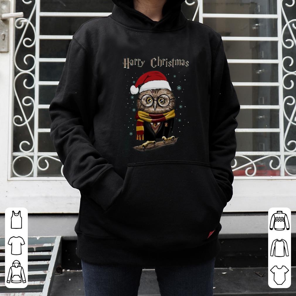 Official Harry Christmas Harry Potter Santa Owl shirt 4 - Official Harry Christmas Harry Potter Santa Owl shirt