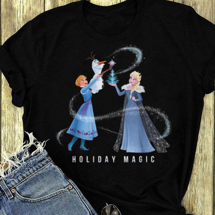 Official Holiday Magic Frozen Elsa Anna Olaf Disney shirt 4 - Official Holiday Magic Frozen Elsa Anna & Olaf Disney shirt