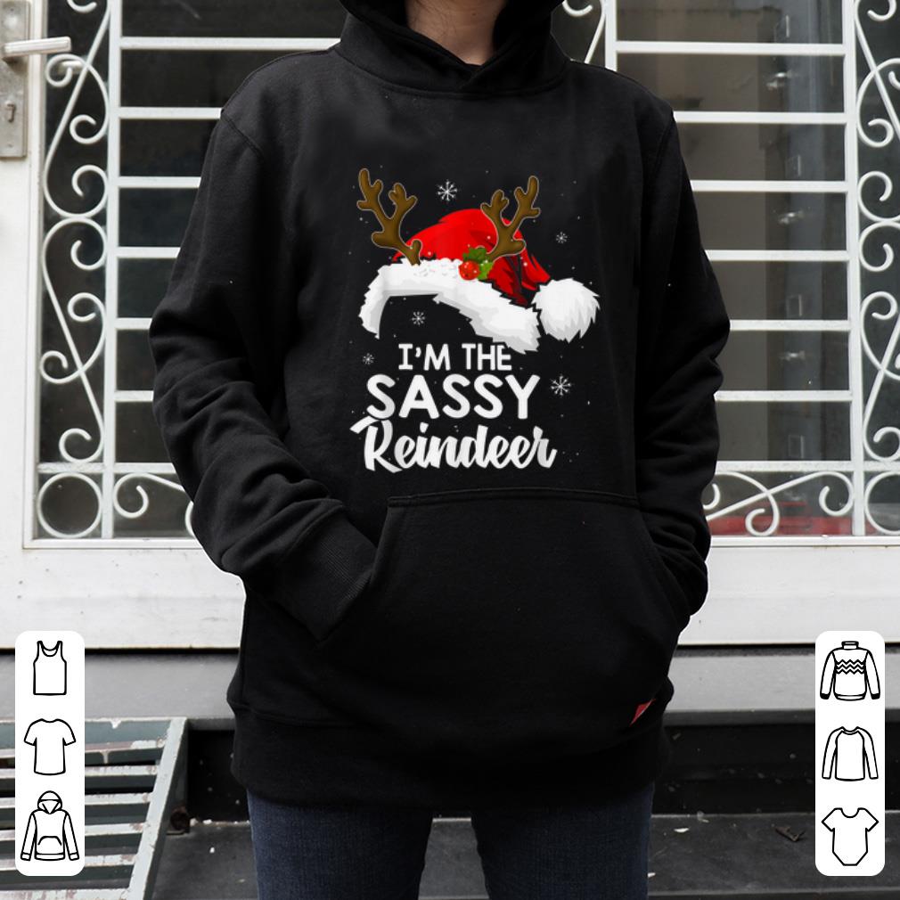 Official I m The Sassy Reindeer Matching Family Group Christmas shirt 4 - Official I'm The Sassy Reindeer Matching Family Group Christmas shirt